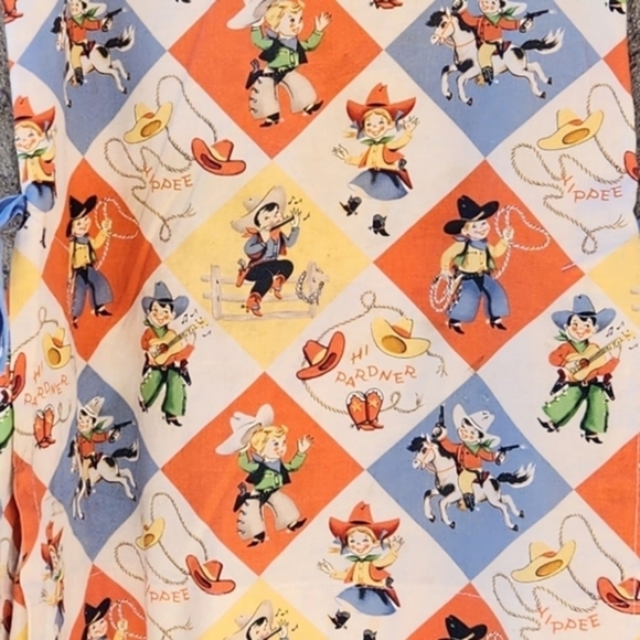 Vintage Little Girl Rodeo Dress - Picture 4 of 6